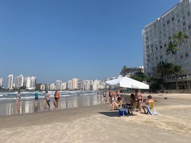 Studio 909 Pitangueiras - Edificio Bandeirantes - Com Estacionamento Incluido Guarujá Eksteriør bilde